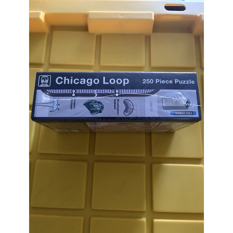 Chicago Loop * Elevated train Railway / lines 250 piece puzzle by
