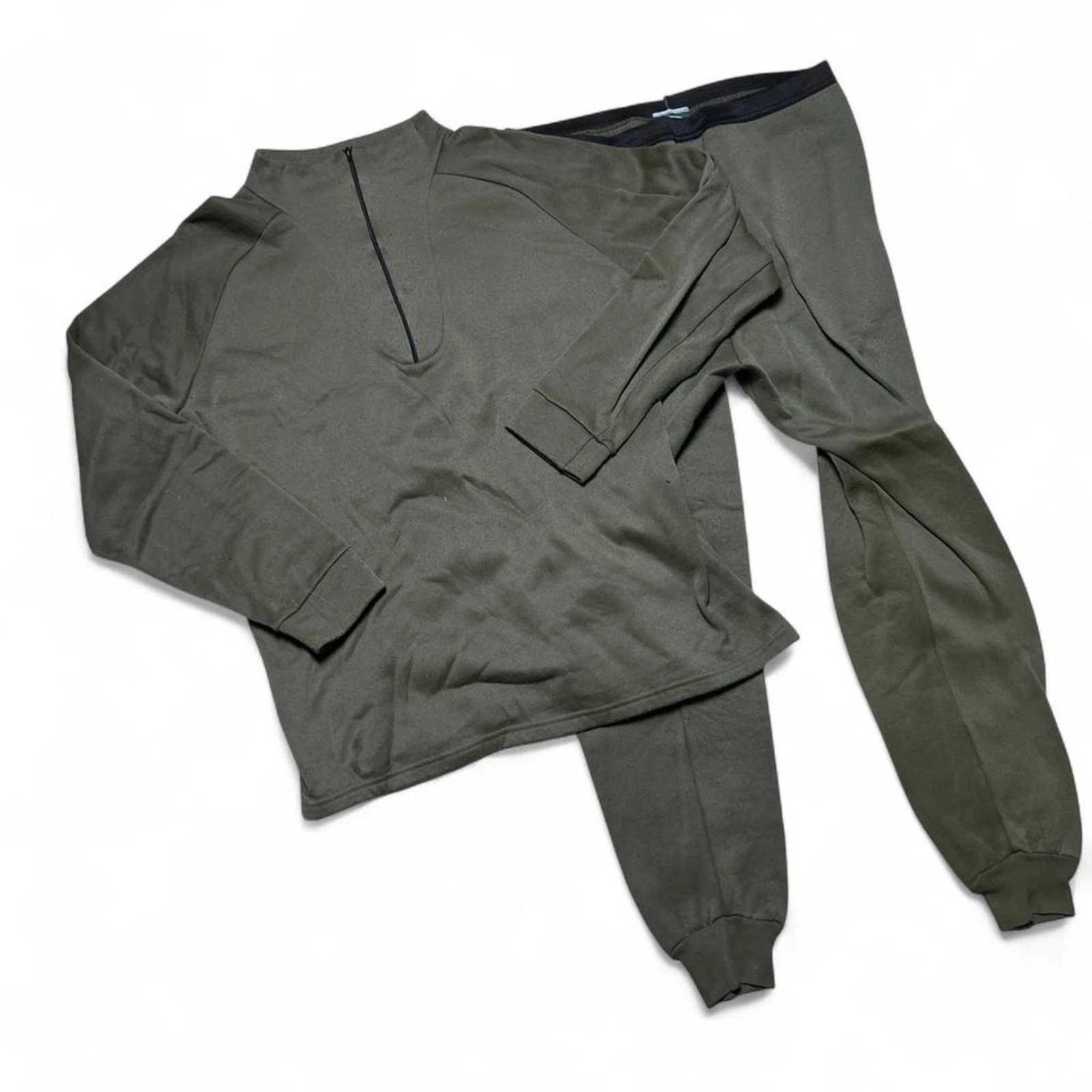 Cabela’s 90s Vintage USA made Olive Drab Polypropylene Thermal Underwear Set XXL
Opens in a new wind