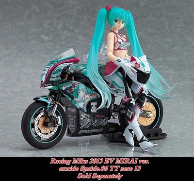 figma eXride Racing Miku TT零13 Figma EX Ride Spride 06 TT Zero 13 Hatsune Miku Good Smile Racing