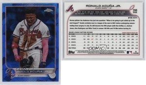2022 Topps Chrome Sapphire Edition Ronald Acuna Jr Ronald Acuña Jr #200