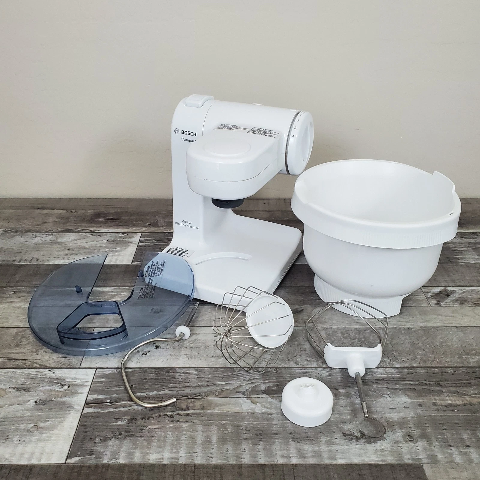 Bosch Compact Stand Mixer MUM4405 Wisk Dough Hook Beater Bowl Lid Tested Works
Opens in a new window