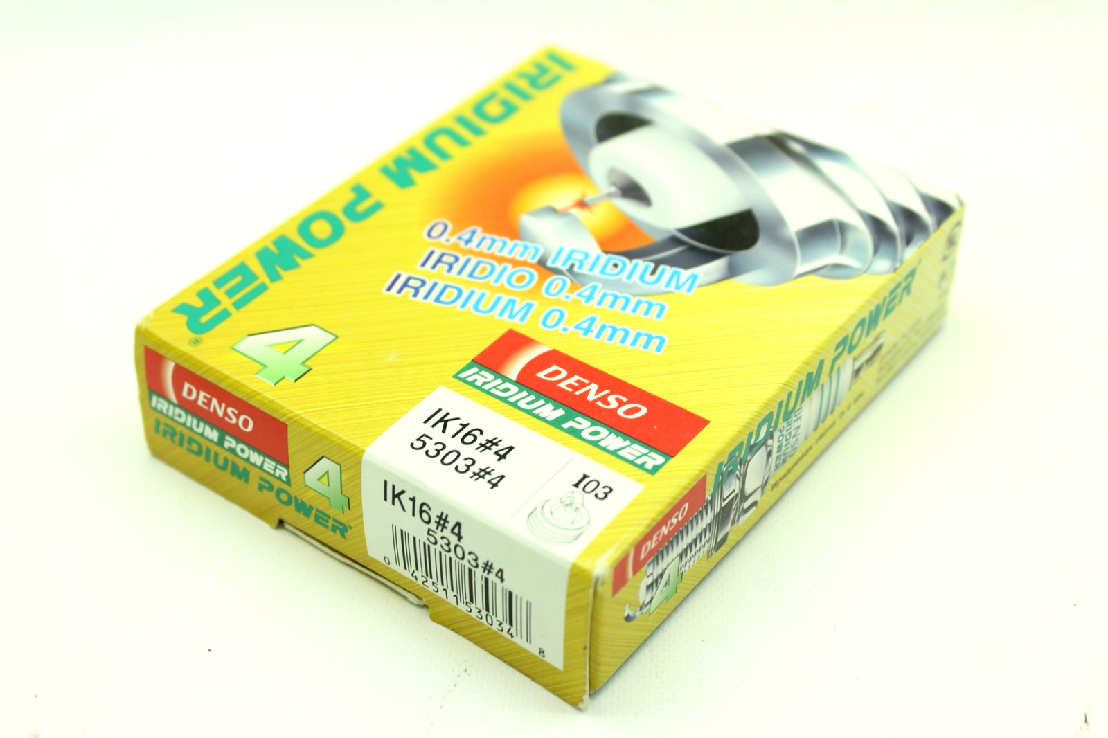 4 X Denso IK16 Iridium Power Spark Plugs Kit For 2013-15 Toyota Prius C 1.5L L4