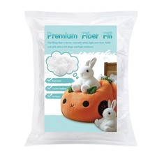 Fiber Filling Stuffing, 520g/18.34oz Polyfill Stuffing,Stuffing for Pillows,P...