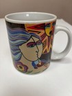 Laurel Burch The Spirit Of WomanKind -Vintage 1995 Ceramic Coffee Mug — photo 1