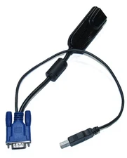 Raritan Dominion DCIM-USBG2 KX1 KX2 USB VGA KVM Switch Cable Module Dongle