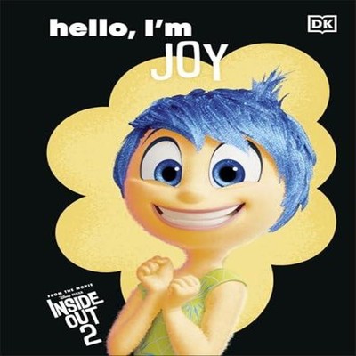 Disney Inside Out 2 Hello I'm Joy DK Hardback Dorling Kindersley