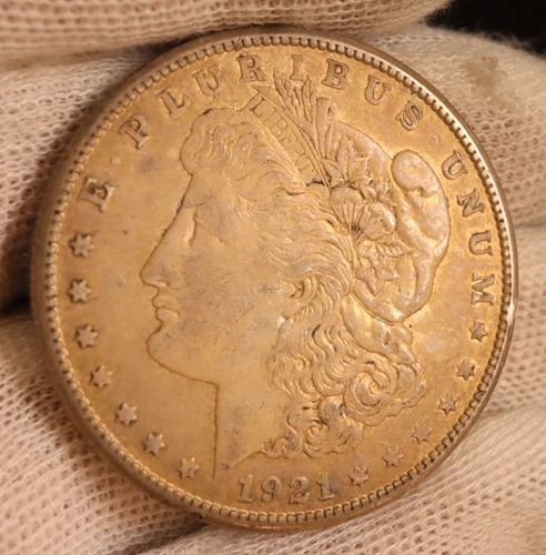 1921-S Morgan Silver Dollar - XF with Very Nice Details & Appearance (#DK01-014)
