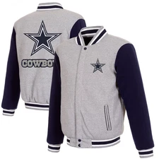 Men's Dallas Cowboys NFL Gray Jacket sportswear
