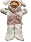 Vintage 1984 Cabbage Patch Kids Doll Blonde Brown Eyed Lamb Footed Costume Rare