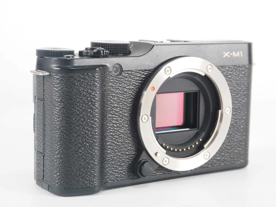 Fujifilm Fuji X-M1 Digital Camera 16.3MP Black Body Only w/ Box [Exc+++] #Z5127A - Image 4 of 4