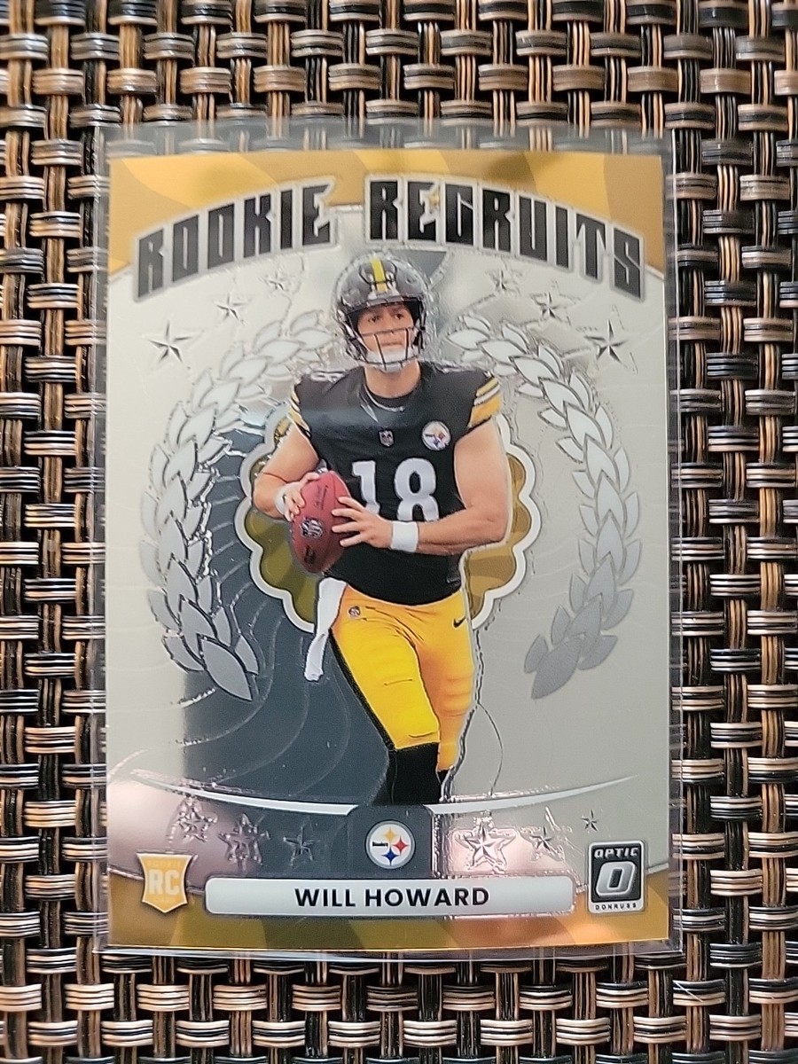 ヴィニシウス Donruss Optic ルーキーカード 149枚限定 鑑定済み 2025 Panini Donruss Optic - Rookie Recruits Will Howard #11 (RC