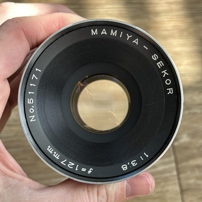 A-4) MAMIYA SEKOR C 1 : 3.8 f = 127mm Near Mint Mamiya Sekor 127mm