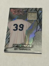 2025  LEAF OPTICHROME BATTLE WORN ROY CAMPANELLA BROOKLYN DODGERS RELIC CARD 3/5
