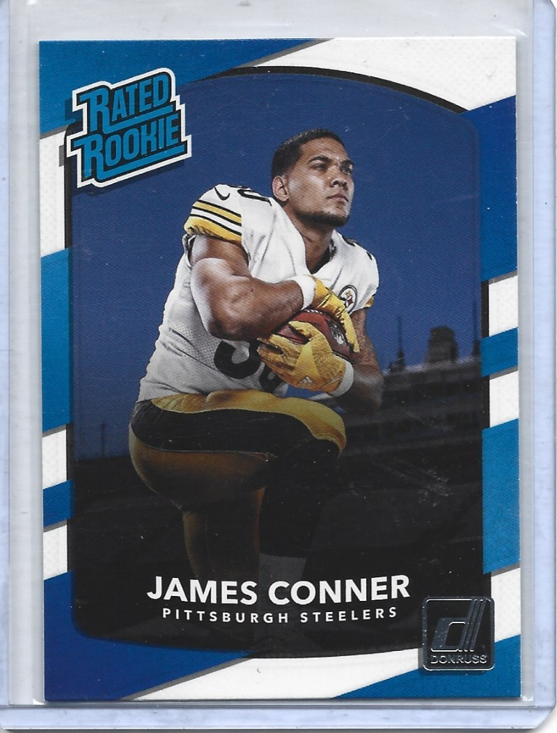 2017 Panini Donruss - Rated Rookie James Conner #322 (RC)