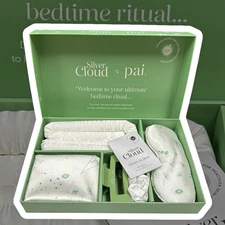 Silver Cloud x Pai Bedtime Ritual Satin Set W/ Silver Ions For Healthier Skin