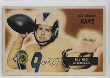 1955 Bowman Billy Wade Bill Wade #78 13pj