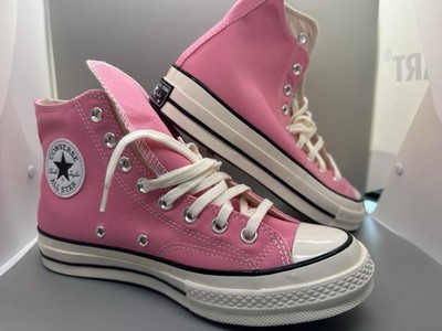 Converse Chuck Taylor All Star High Top Sneaker Stoff Rosa Weiß EU 41