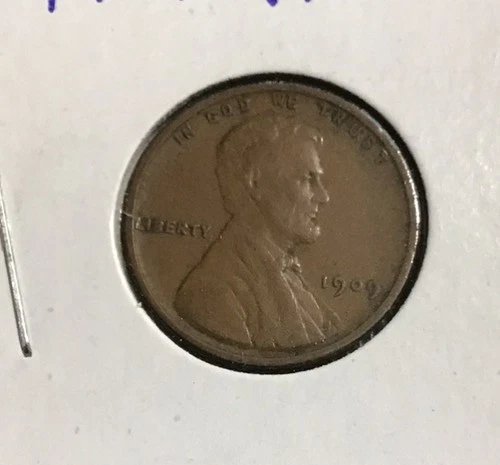 1909 VDB -P Lincoln Wheat Cent Penny good or better Condition