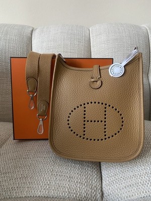 Original Hermès Hermes  Evelyne 16 TPM - Biscuit OVP + Rechnung