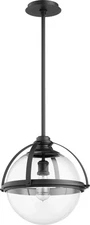 Quorum International 88-15 15"W Pendant - Noir