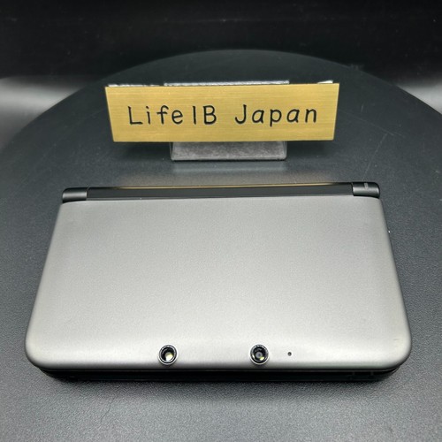 Nintendo 3DS LL Silver/Black Handheld Console Retro Gaming JP Import - Picture 15 of 23
