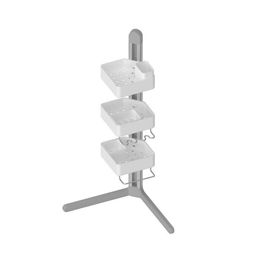 Sharper Image SpaStudio Nook Modular 3-Tier Shower Caddy - Bild 2 von 3