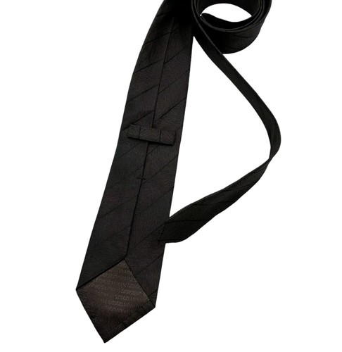 GIORGIO ARMANI Brown/Black Striped Silk LUXURY Tie ITALY - Bild 2 von 4