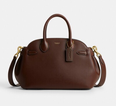Coach Empire Carryall Hand Bag BNWT Brown Dust bag Large 36cm