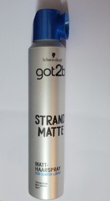 got2b Haarspray Strand Matte Matt Effekt für Surfer Look 200ml