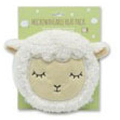 Puckator Sleepy Sheep - Cuscinetto Riscaldante In Plush A Forma Di Pecora, Con Grano E Lavanda, Per Microonde - copertina