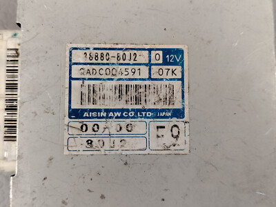 09 SUZUKI SX4 YA21S / RW416 M16A Transmission Computer Module TCM