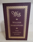 WILLIAM SHAKESPHERE The Complete Works 1992 Leather Bound HC Book Barnes & Noble