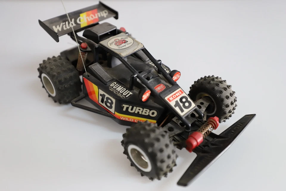Modellino RC Vintage anni '80 Yonezawa Wave Hunter 1:15 Wild Champ Buggy 27 MHz - Immagine 3 di 4