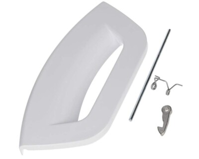 Original HOTPOINT FDD9640PUK FDEU8640PUK Waschmaschine TÜRGRIFF-SET weiß