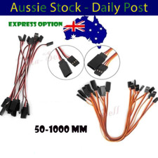 10pcs 10cm-100cm Male Female Quadcopter Extension Servo Cables 100mm-1000mm
