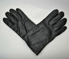 USGI Black Sheepskin Leather Dress Gloves Hawkeye Glove Mfg Sz 6C 