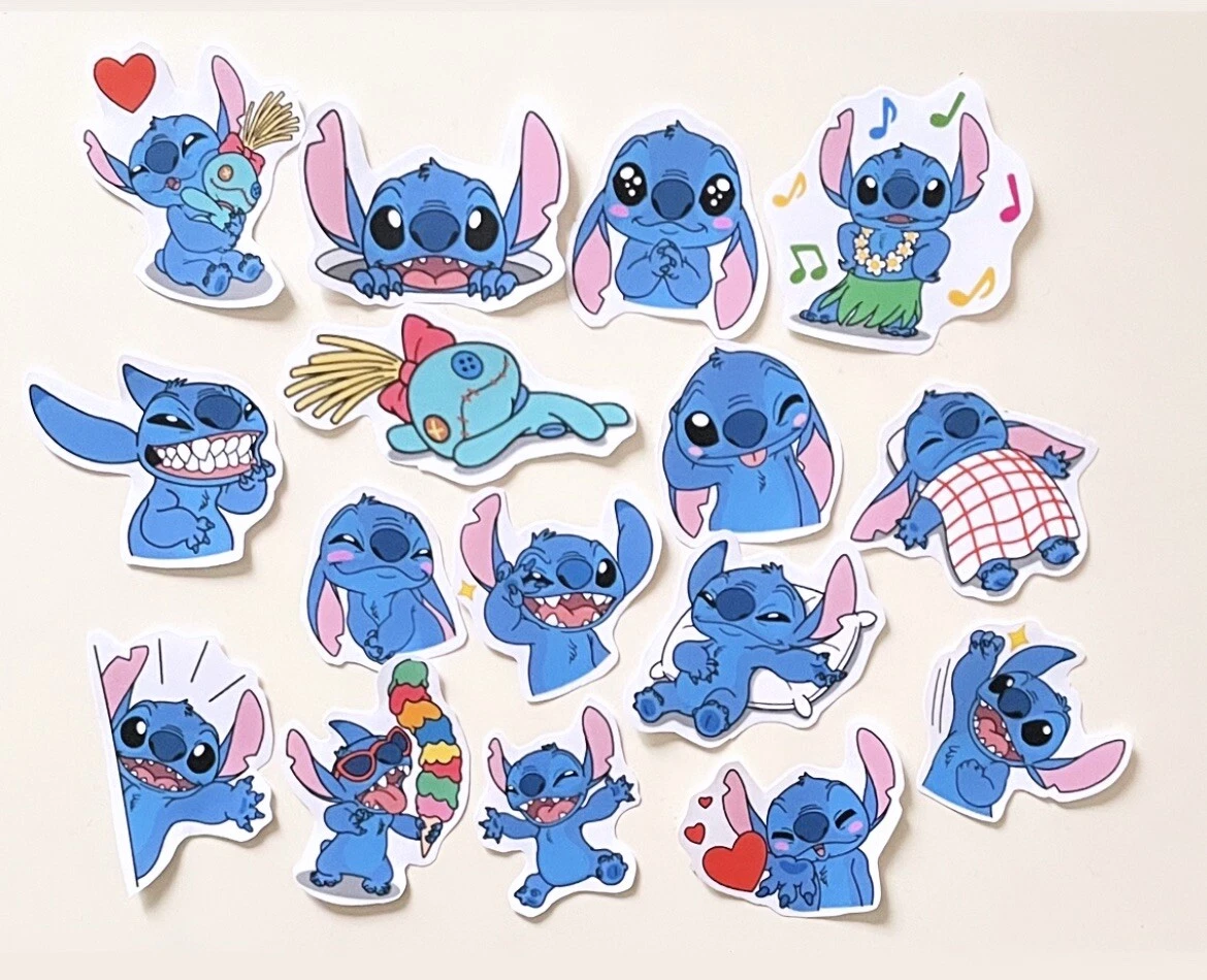 Disney Stitch Stickers Cute Lilo And Stitch