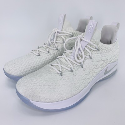 lebron xv low white