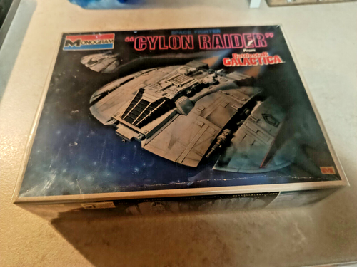 Battlestar Galactica Cylon Raider Kit Monogram Bandai 1981 - Foto 4 di 9