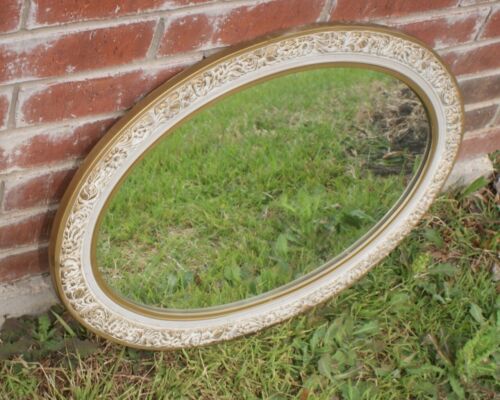 Fantastic Excellent Vintage Giltwood (Resin) Framed Wall Mantle Mirror - Import - Picture 1 of 8