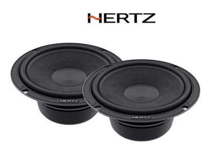 Hertz C 165 L - Paire De Woofers Voiture 165 Mm 240W - Haut-Parleurs Graves Haute Puissance Pour Audio Automobile