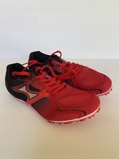 Health Track Shoes Spikes Running Sprint Mesh Breathable Lightweight Size 7