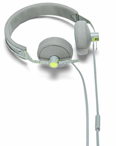 Coloud No. 8 Grey On-Ear Headphones with Built-In Mic For iPhone & Android Game - Afbeelding 1 van 3