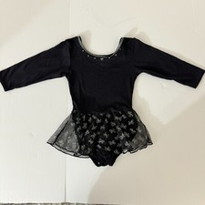 Jacques Moret Girls Ballet Tutu Leotard Short Sleeve Ballerina Dress Size 8-10 M