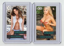 Kelly Brook rare MH Cheroot #'d x/3 Tobacco card no. 449