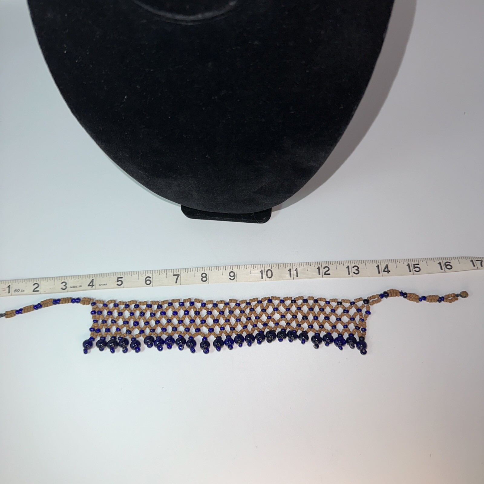 Beaded Statement Necklace. Hand Crafted. - image 7