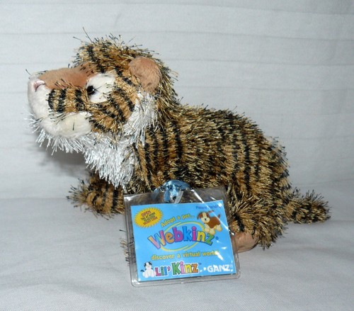 GANZ WEBKINZ LIL 'KINZ TIGER HS032 WITH 