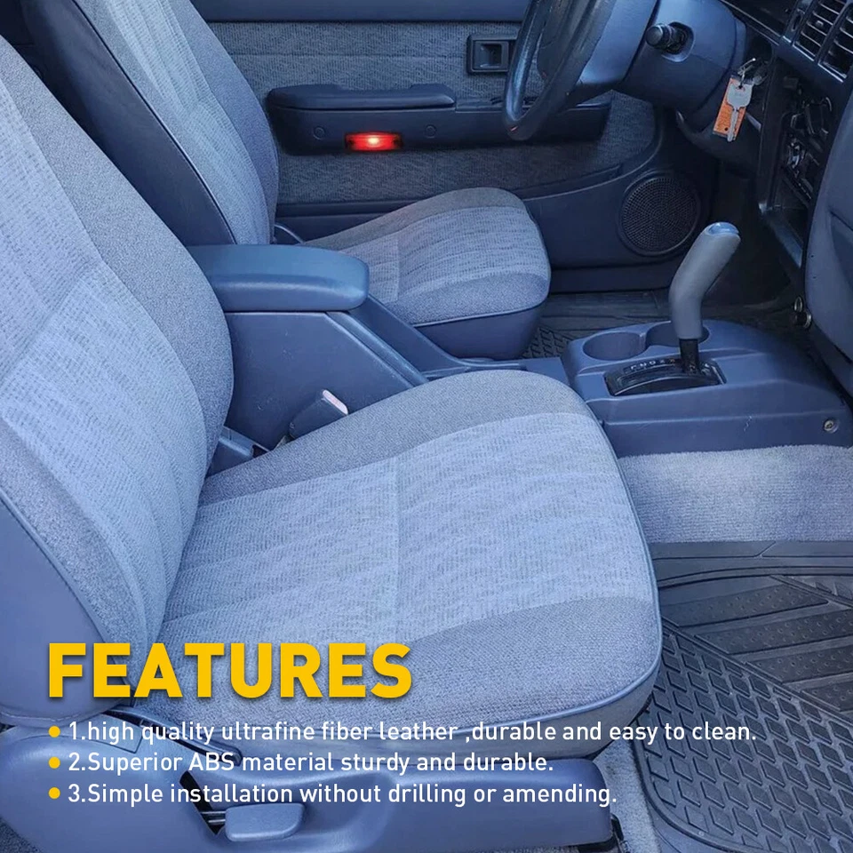 Para Toyota Tacoma 1995-2000 1996-1998 4Runner Consola Central Tapa Apoyabrazos Cubierta Foto 3 de 4