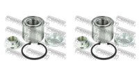 Febest 2X Radnabe Radlagersatz Hinten FüR CitroëN Berlingo Peugeot 308 SW I