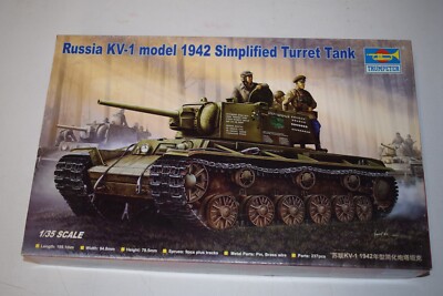 Trumpeter 00358 Russia KV-1 model 1942 simplified turret tank 1:35 NEU mit OVP